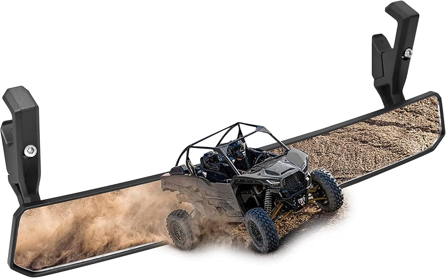 Amazon.com: SAUTVS Wide Angle Interior Rear View Mirror for